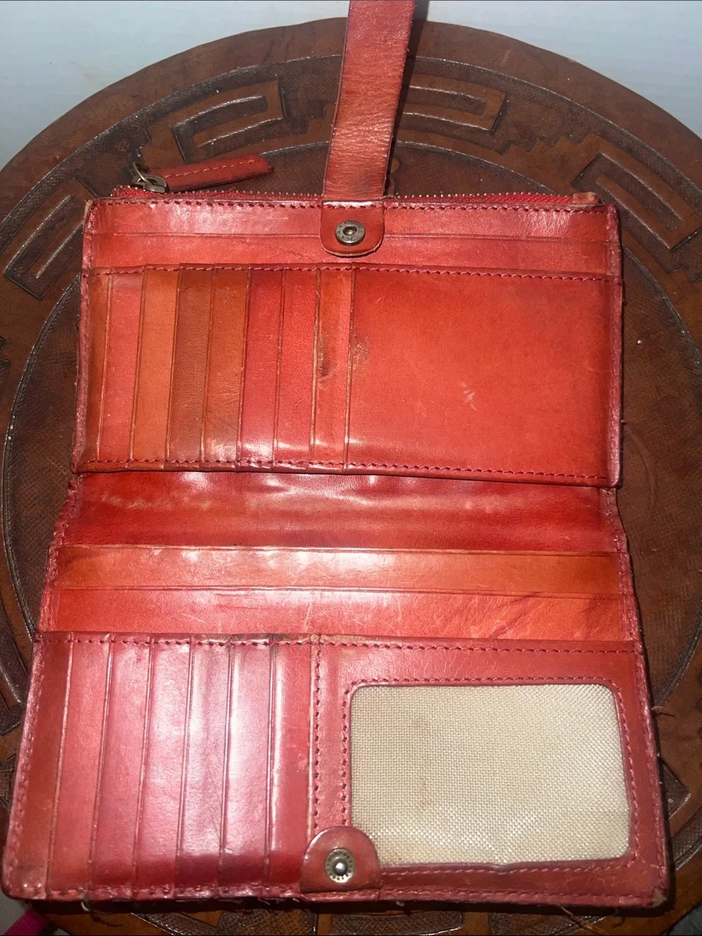 Rare Vintage Lucky Brand Leather Wallet